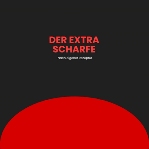 Perleberger Senf extrascharf, 200 ml