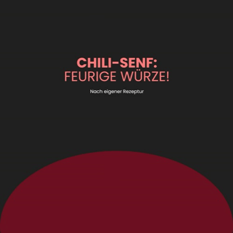 Perleberger Senf-Chili, 200 ml